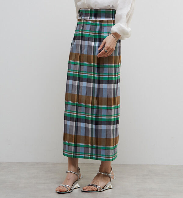 Soffitto「ベルト付きストレッチタイトスカート」|スカート|