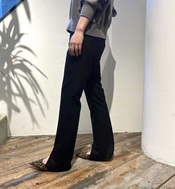 A_「【THE FLATS（ザ フラッツ）】ピンストライプスリットパンツ」|その他|