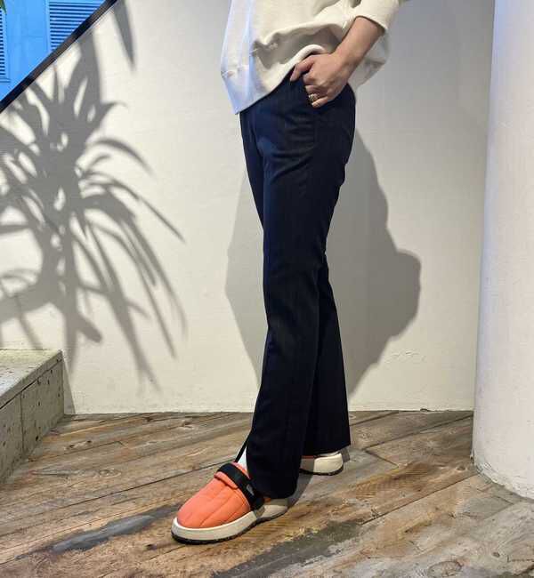 A_「【THE FLATS（ザ フラッツ）】ピンストライプスリットパンツ」|その他|