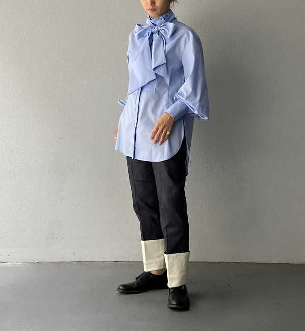 A_「【SERGE de bleu（サージ）】テーパードセンタープレスパンツ」|その他|