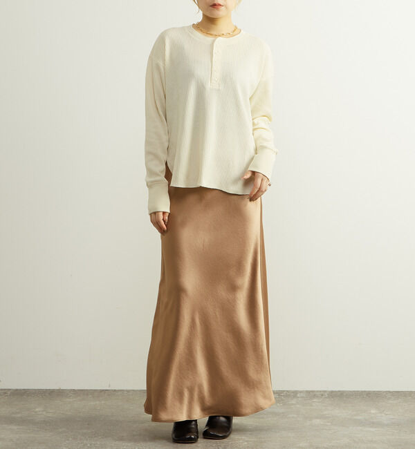 SOFFITTO「ヘンリーネックプルオーバー」|Tシャツ・カットソー|