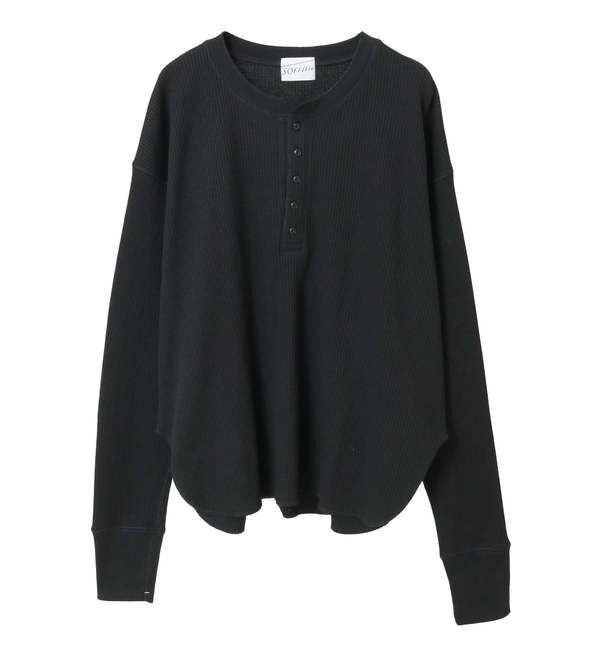 SOFFITTO「ヘンリーネックプルオーバー」|Tシャツ・カットソー|