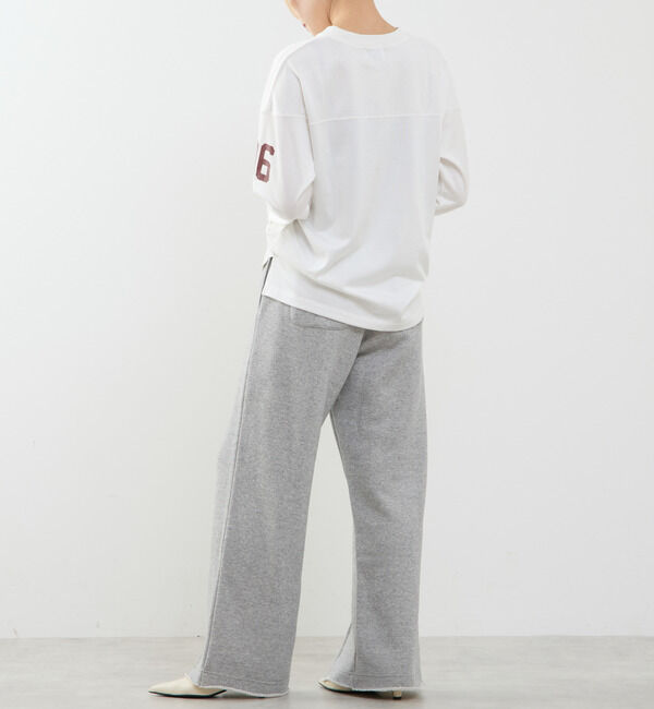 SOFFITTO「フットボールロングTシャツ」|Tシャツ・カットソー|