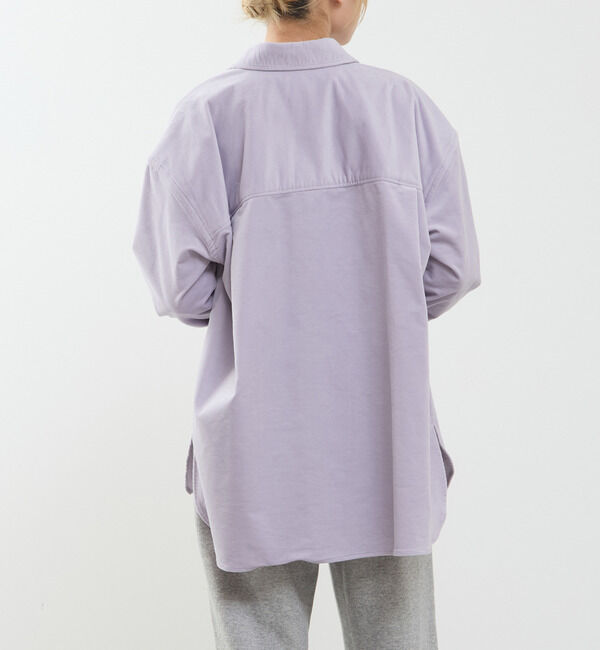 SOFFITTO「【A_/エース】コーデュロイオーバーシャツ」|シャツ・ブラウス|