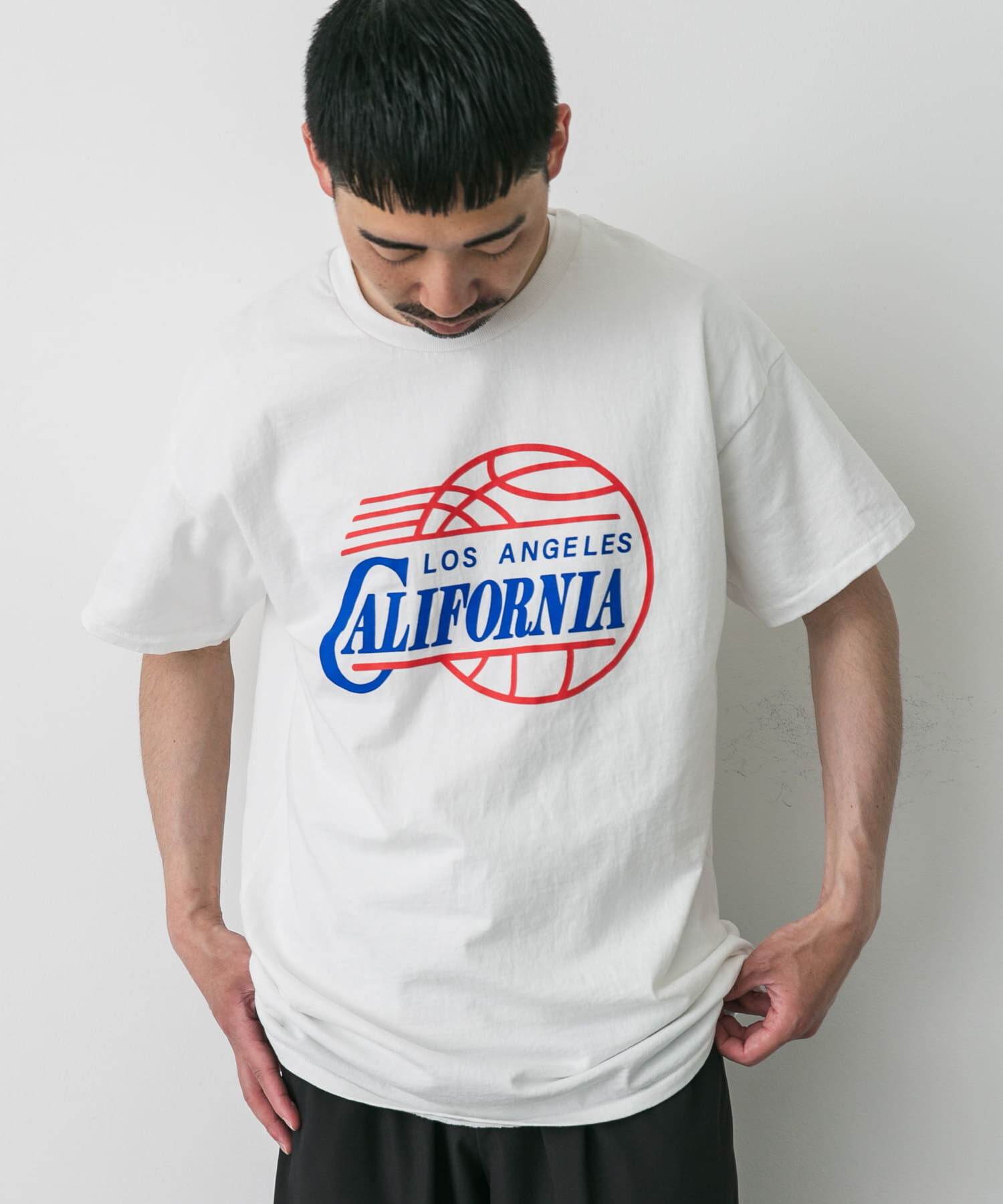 URBAN RESEARCH DOORS「『別注』SLOPPY SUPPLY&times;DOORS　CALIFORNIA T-SHIRTS」|Tシャツ・カットソー|