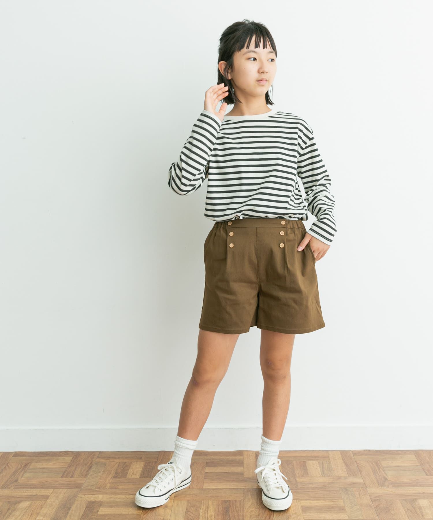 URBAN RESEARCH DOORS「ストレッチタックキュロット(KIDS)」|その他|