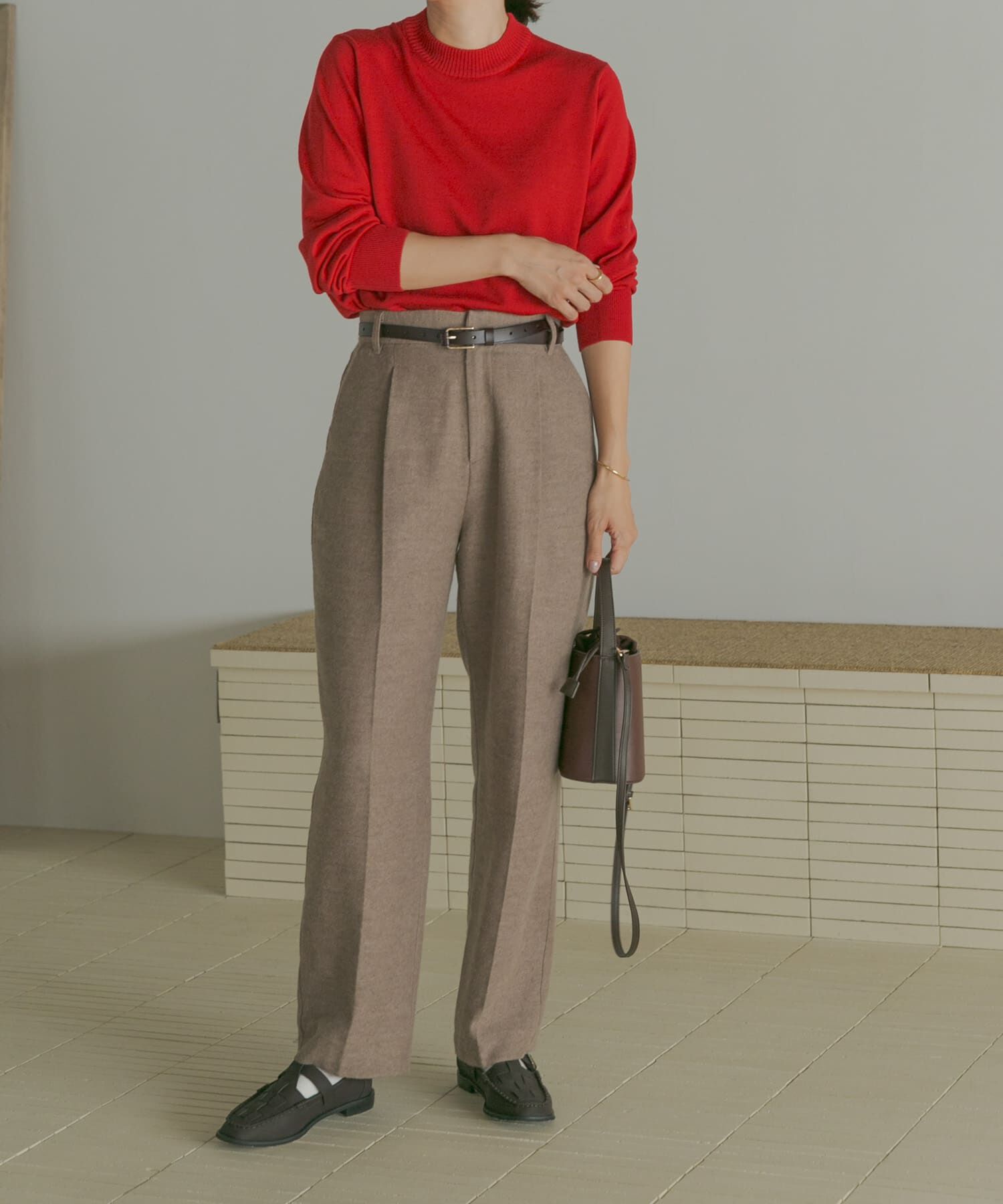 URBAN RESEARCH DOORS「ウールミックストラウザー」|その他|