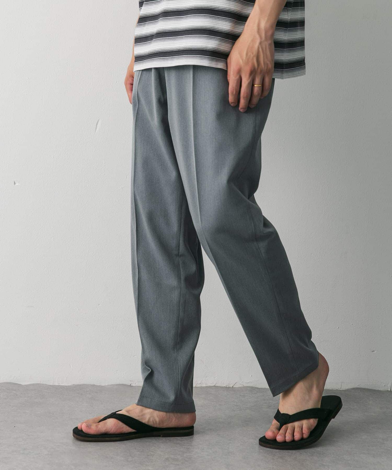 URBAN RESEARCH DOORS「TRツイルテーパードトラウザー」|その他|