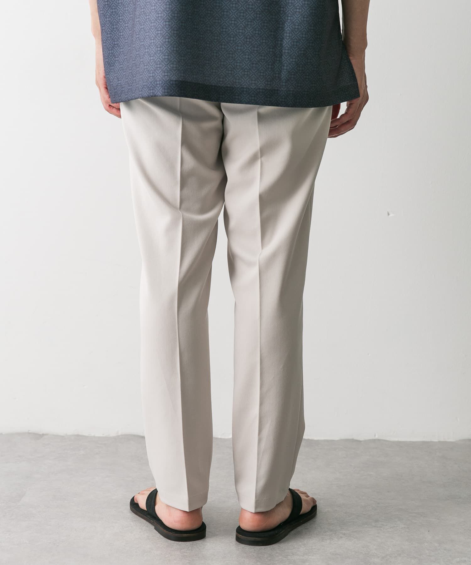 URBAN RESEARCH DOORS「TRツイルテーパードトラウザー」|その他|