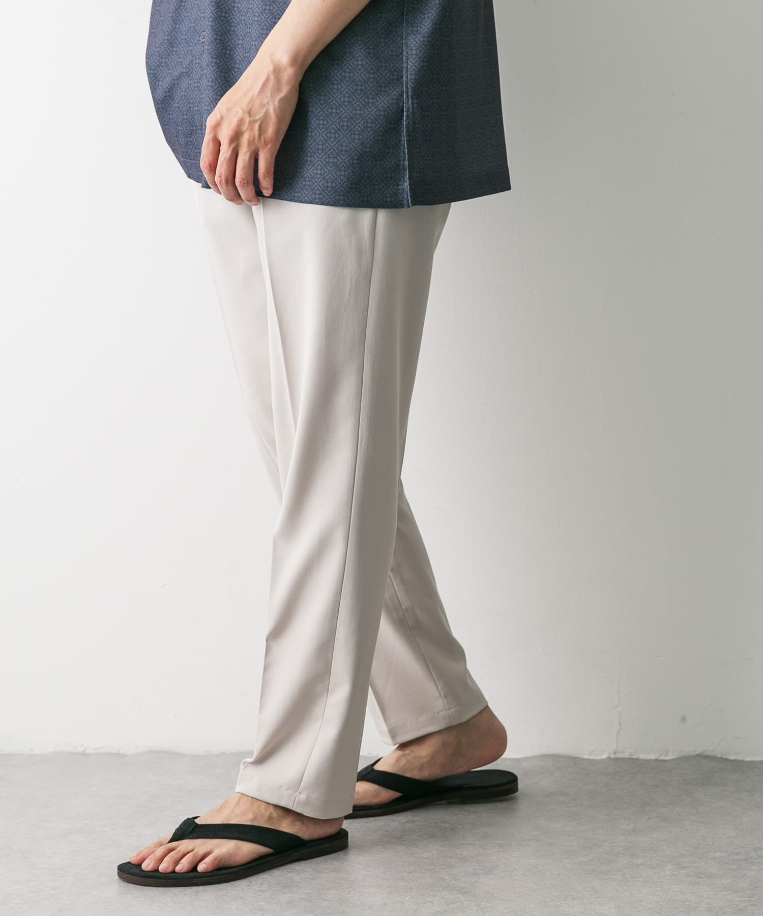 URBAN RESEARCH DOORS「TRツイルテーパードトラウザー」|その他|