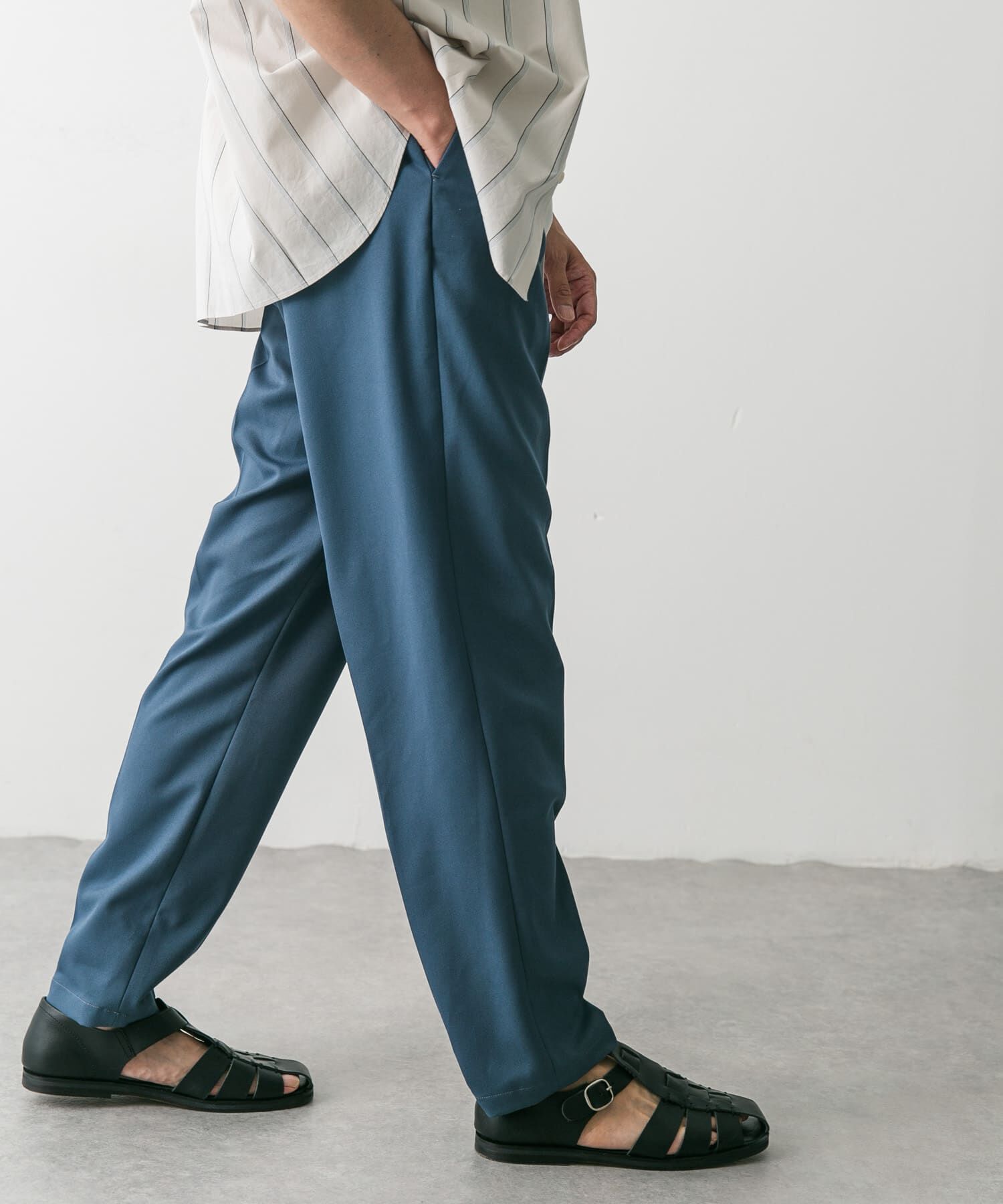 URBAN RESEARCH DOORS「TRツイルテーパードトラウザー」|その他|