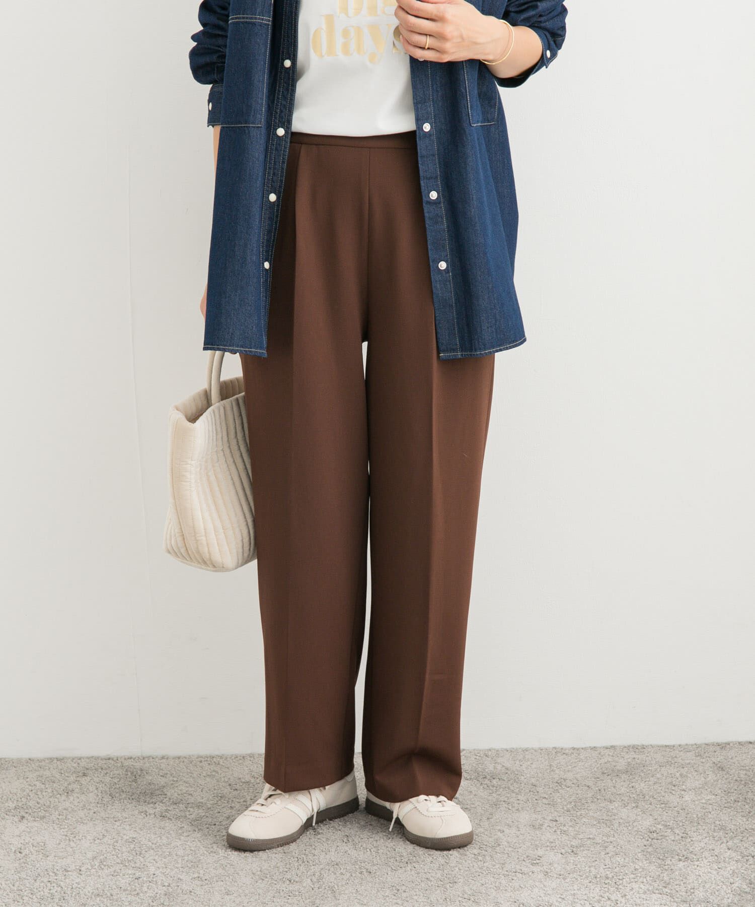 URBAN RESEARCH DOORS「カットジョーゼットパンツ」|その他|