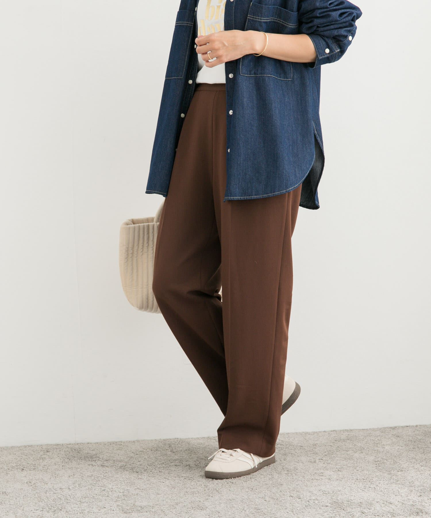 URBAN RESEARCH DOORS「カットジョーゼットパンツ」|その他|