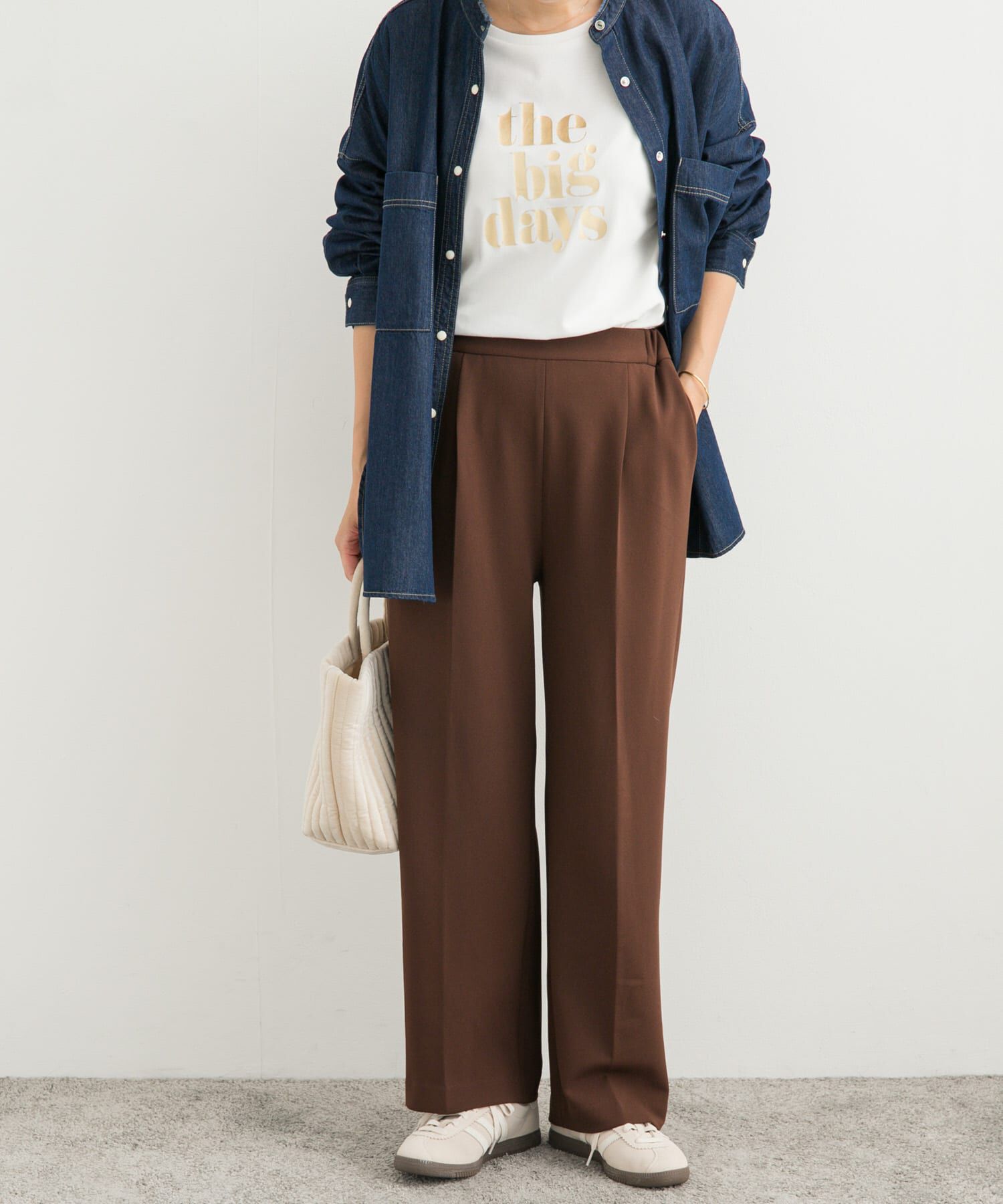 URBAN RESEARCH DOORS「カットジョーゼットパンツ」|その他|