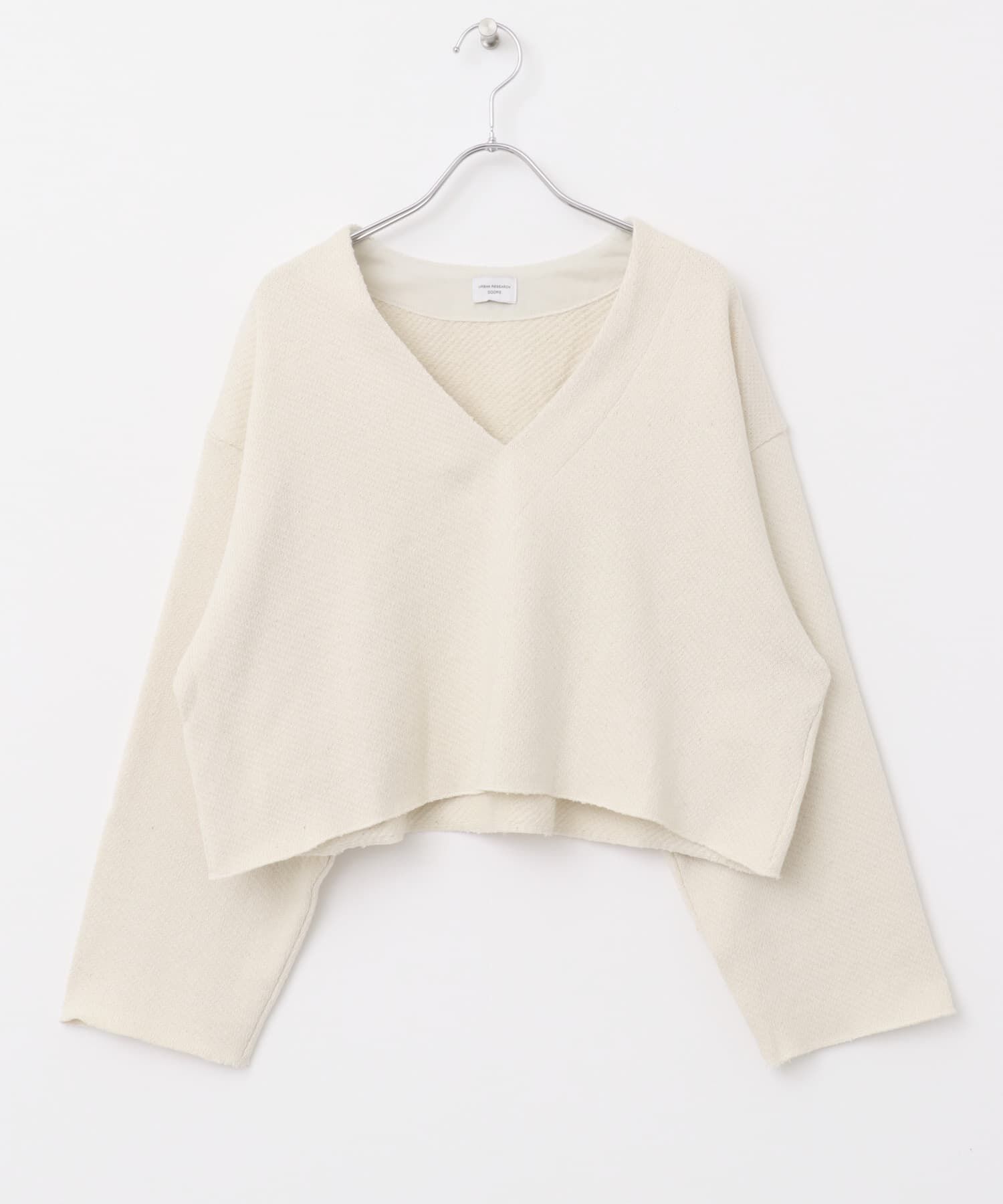URBAN RESEARCH DOORS「ミドルインレイVネックプルオーバー」|Tシャツ・カットソー|