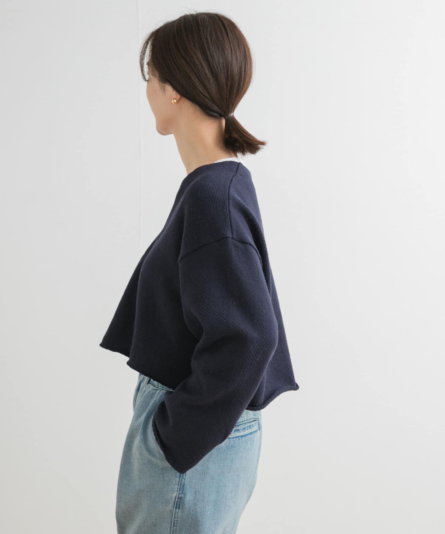 URBAN RESEARCH DOORS「ミドルインレイVネックプルオーバー」|Tシャツ・カットソー|