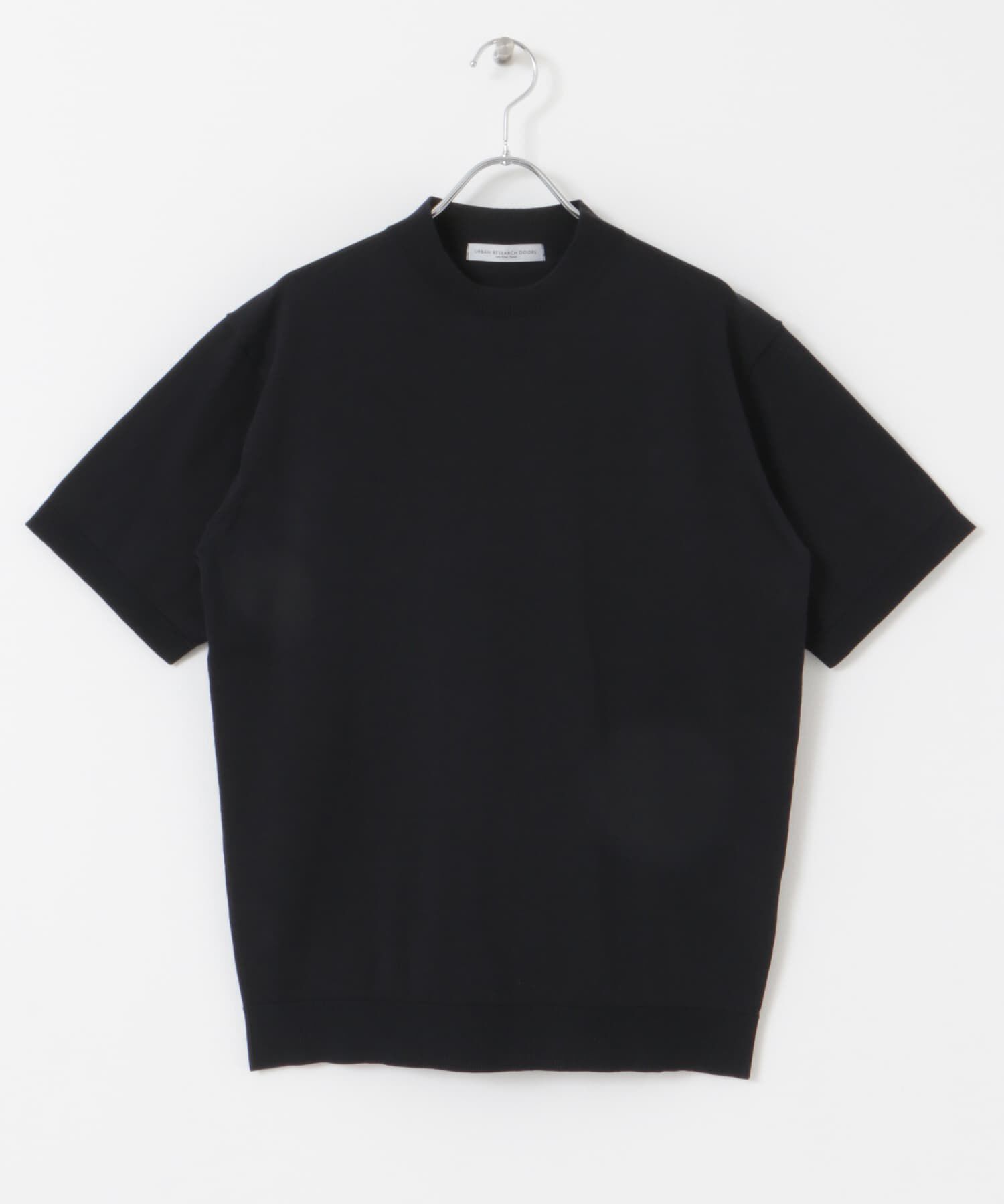 URBAN RESEARCH DOORS「LIFE STYLE TAILOR　ハイゲージクルーネック半袖ニット」|シャツ・ブラウス|