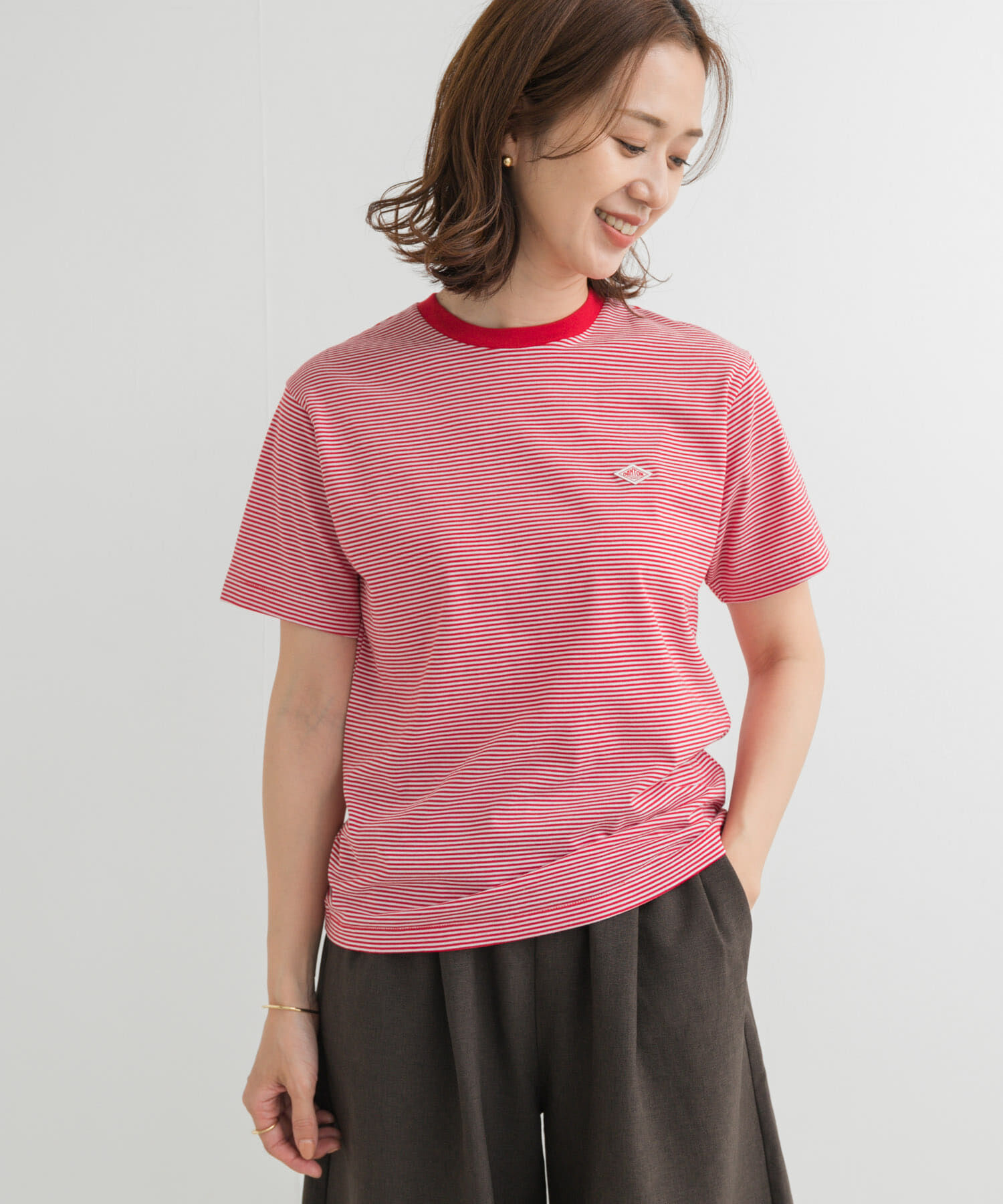 URBAN RESEARCH DOORS「DANTON　INNER T-SHIRTS」|Tシャツ・カットソー|