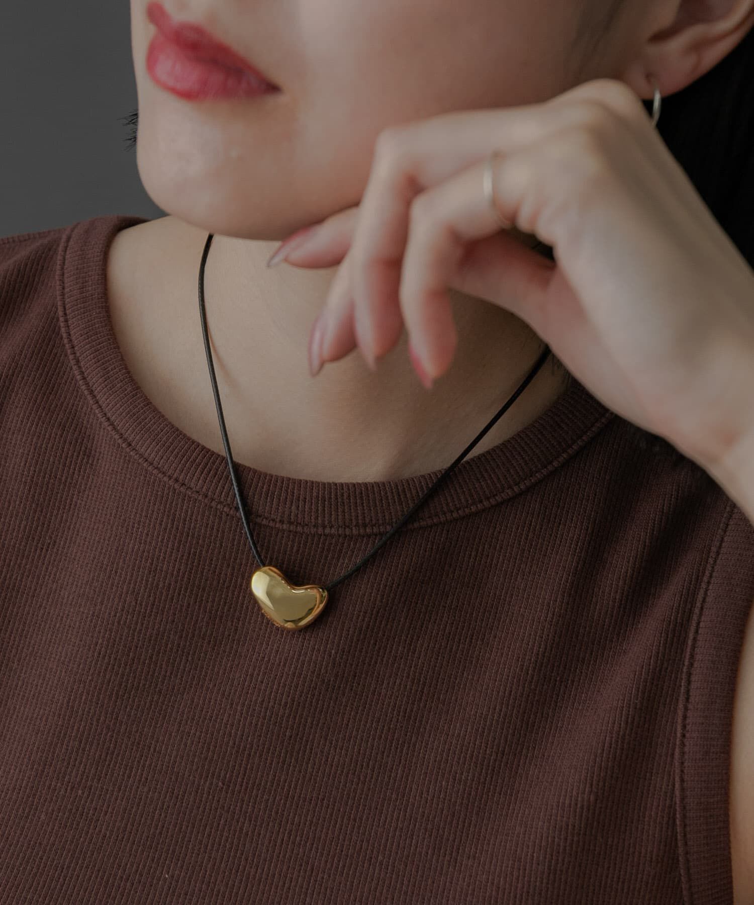 SMELLY「SMELLY so&rsquo;　plump cord necklace」|ネックレス|