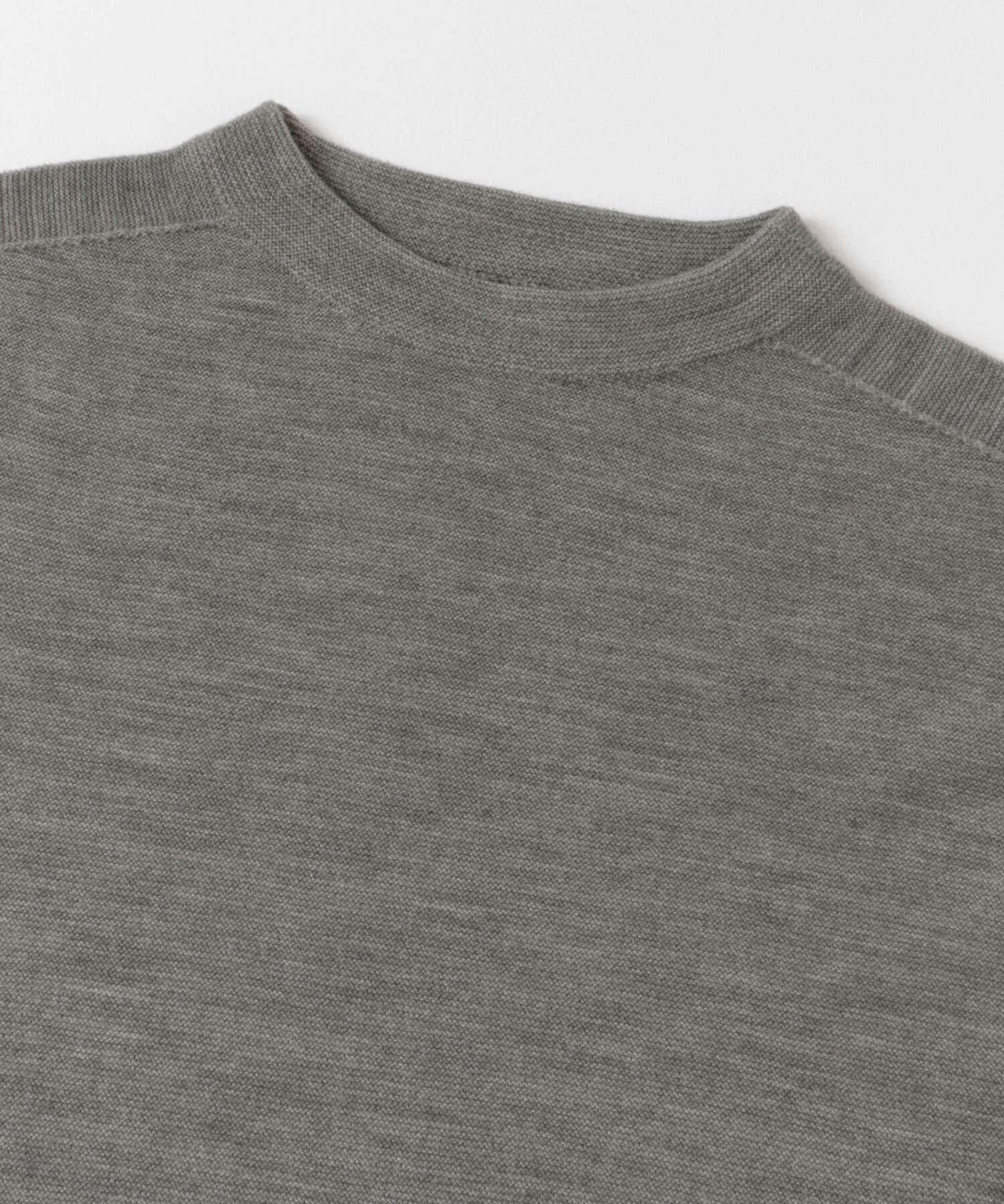 URBAN RESEARCH ROSSO「ウォッシャブルビルドネックホールニット」|ニット・セーター|