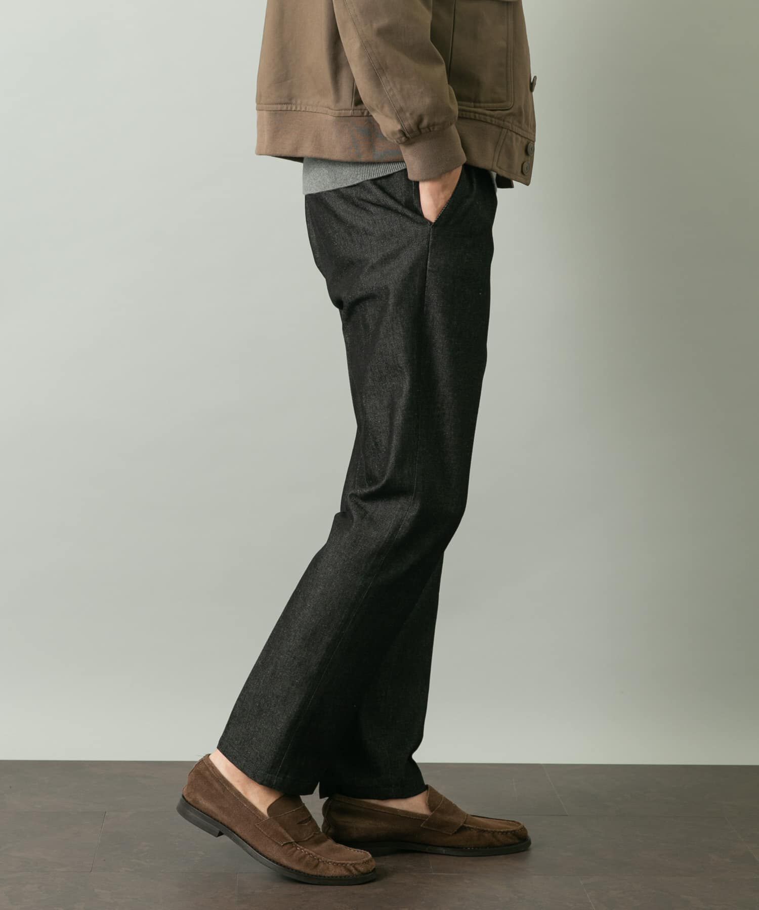 URBAN RESEARCH ROSSO「『XLサイズあり』デニムスラックスパンツ」|デニム|