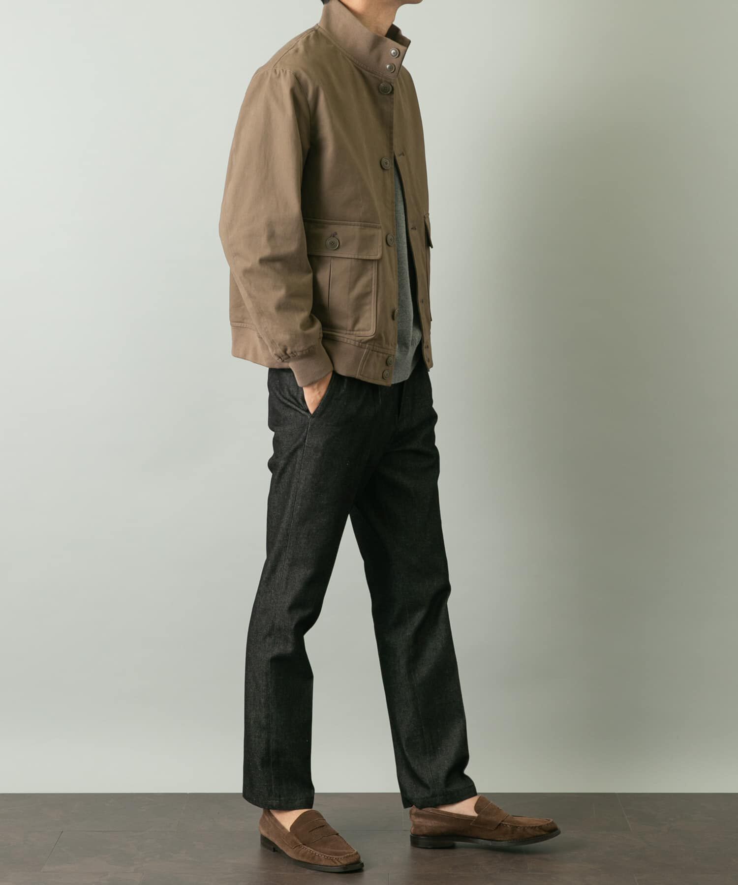 URBAN RESEARCH ROSSO「『XLサイズあり』デニムスラックスパンツ」|デニム|