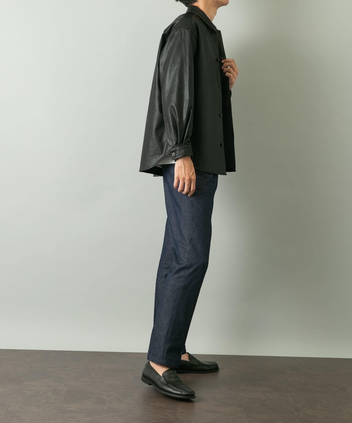 URBAN RESEARCH ROSSO「『XLサイズあり』デニムスラックスパンツ」|デニム|