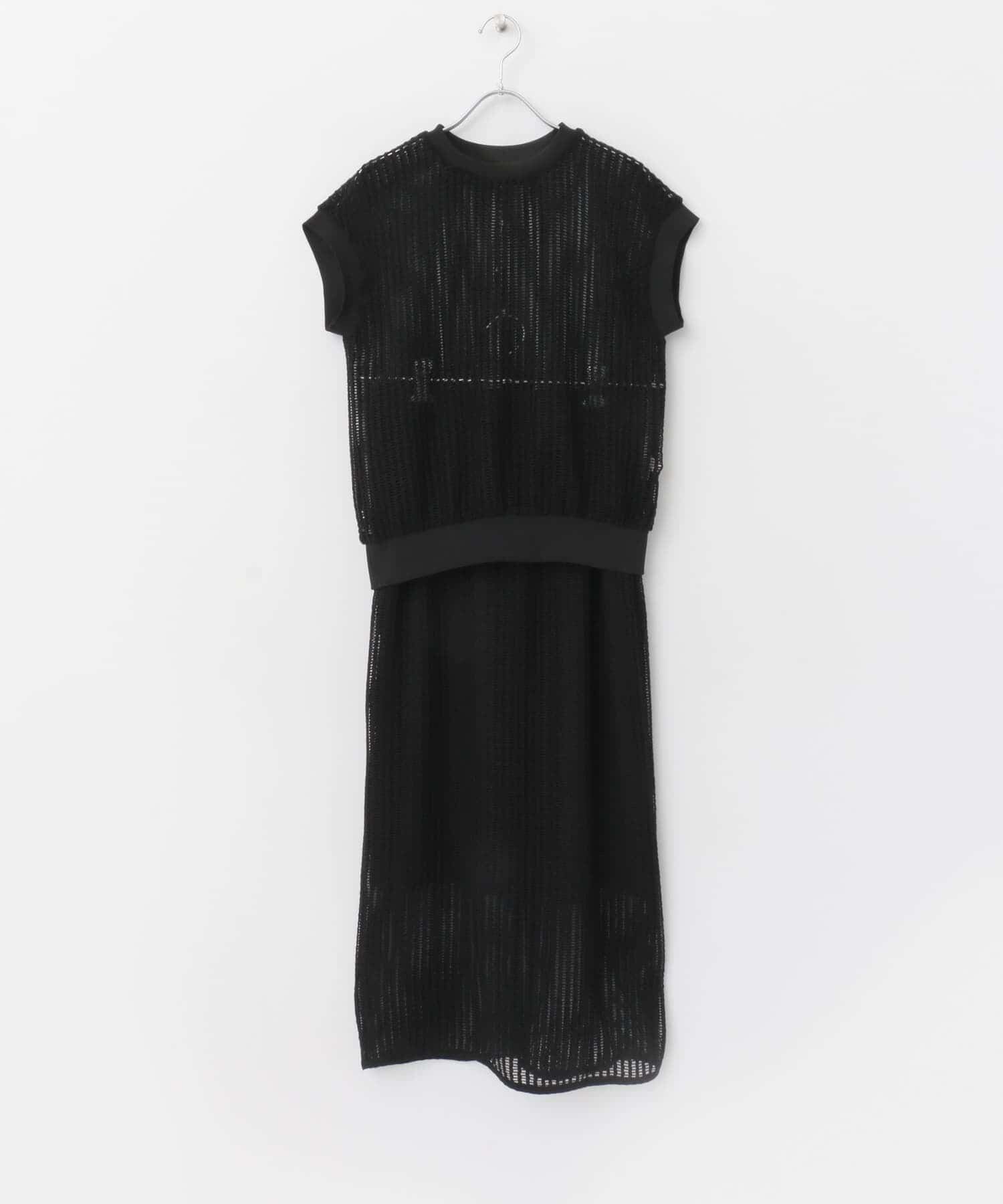 URBAN RESEARCH ROSSO「『セットアップ対応』F by ROSSO　メッシュプルオーバー+ロングスカート」|その他|