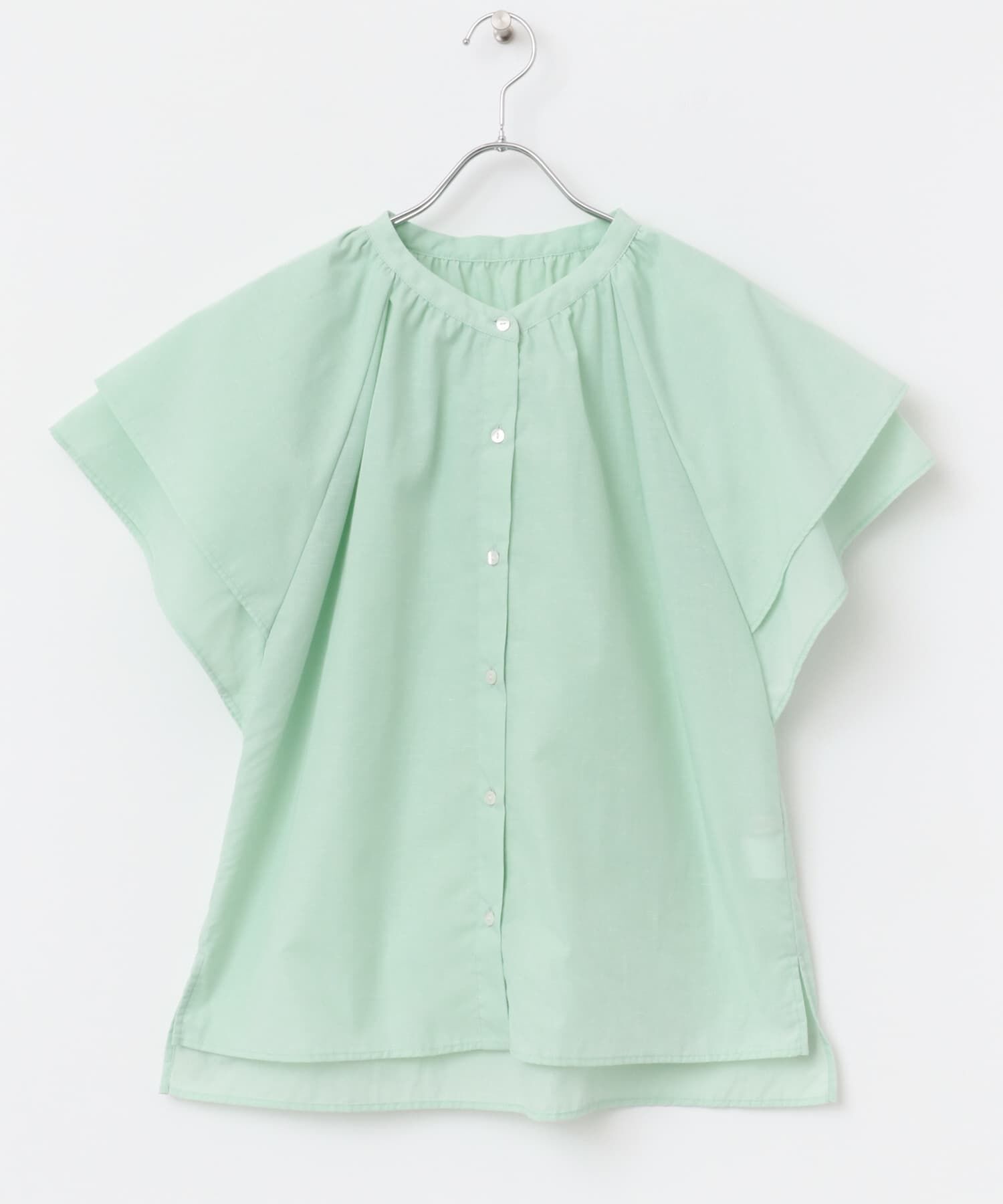 URBAN RESEARCH ROSSO「リンネル8月号掲載『UR TECH』F by ROSSO　フレアスリーブブラウス」|シャツ・ブラウス|