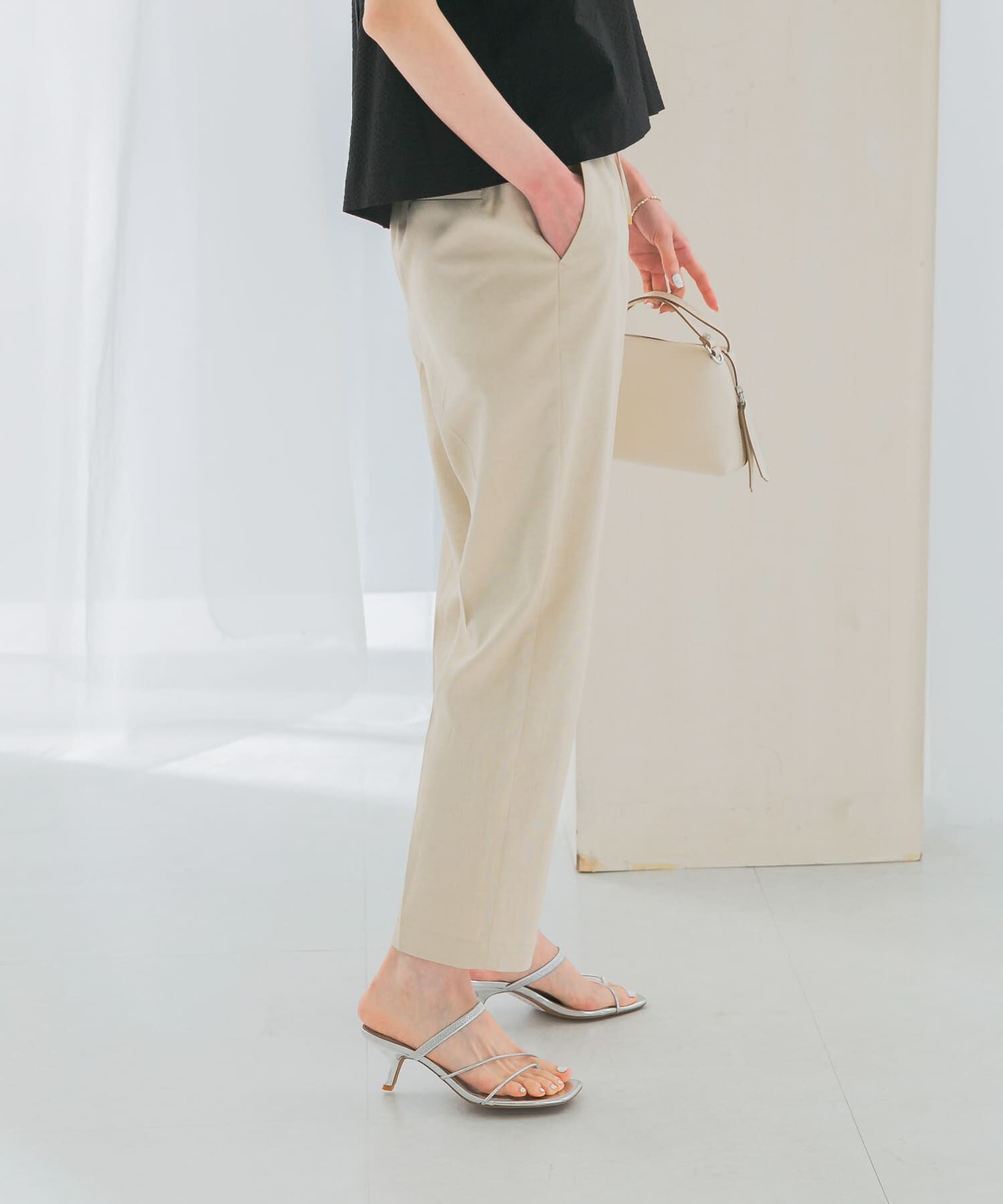 URBAN RESEARCH ROSSO「ウォッシャブルイージーテーパードパンツ」|その他|