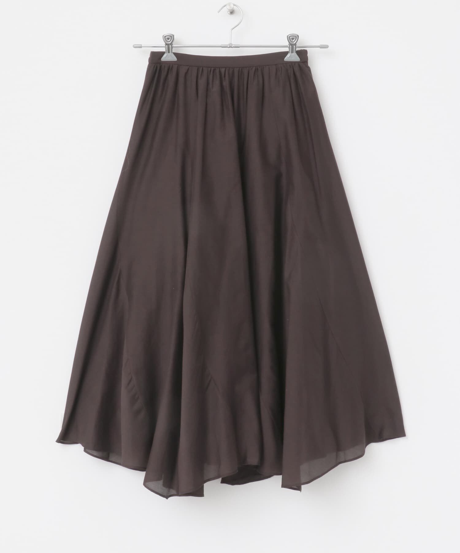 URBAN RESEARCH ROSSO「コットンシルクヘムデザインギャザースカート」|スカート|