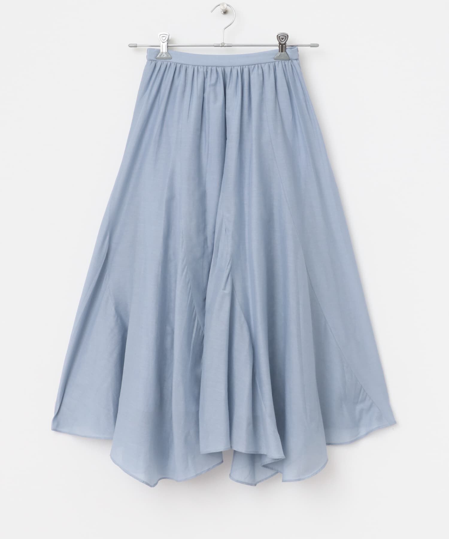 URBAN RESEARCH ROSSO「コットンシルクヘムデザインギャザースカート」|スカート|