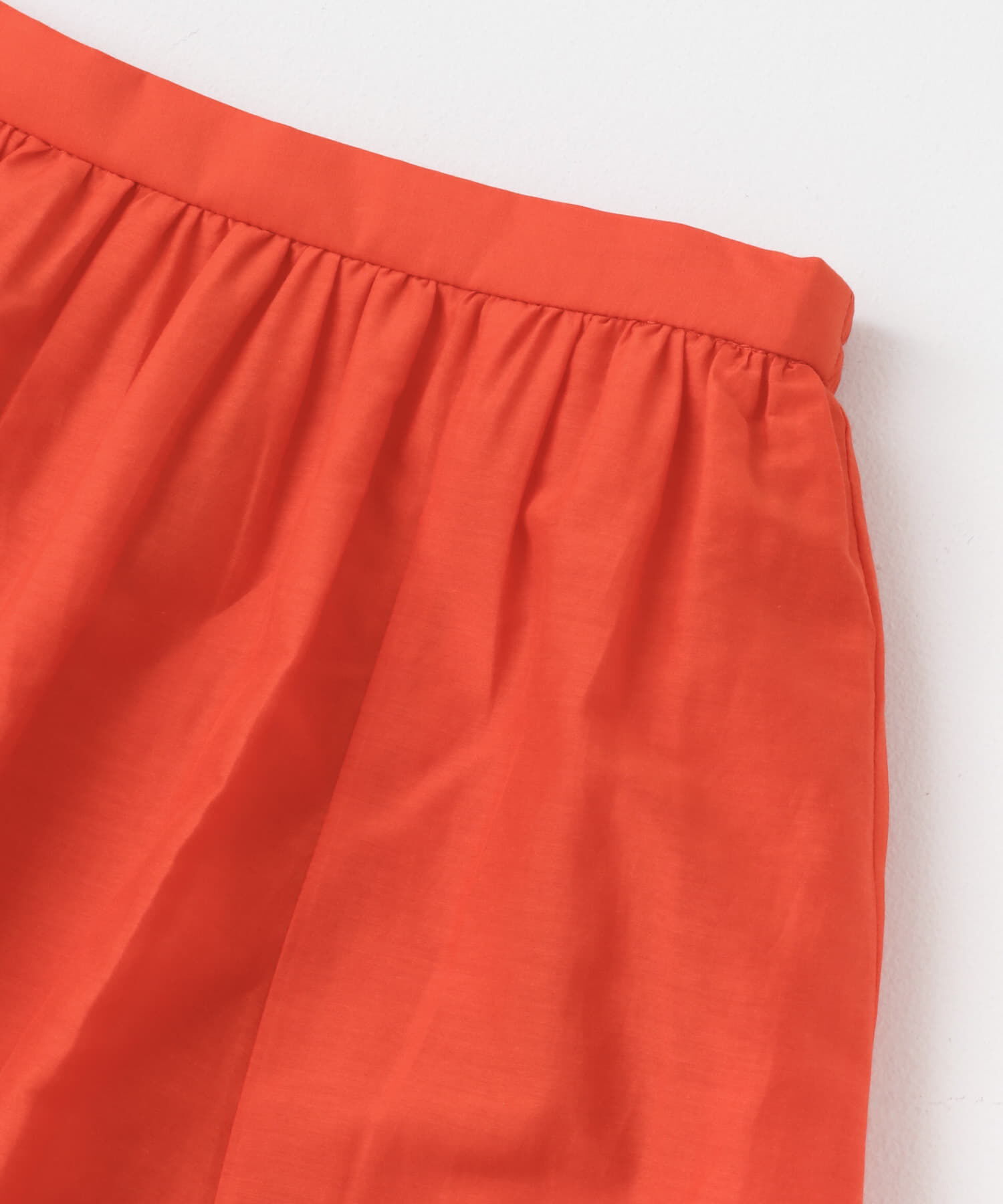 URBAN RESEARCH ROSSO「コットンシルクヘムデザインギャザースカート」|スカート|