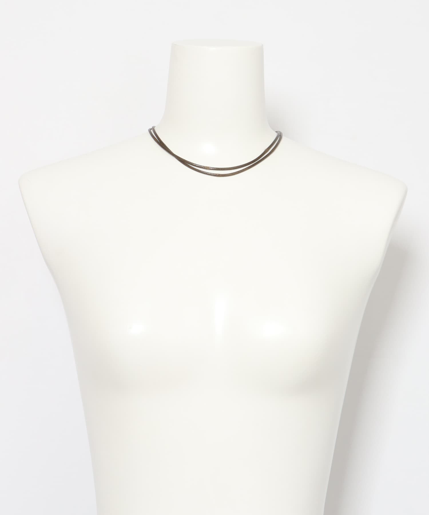 URBAN RESEARCH ROSSO「CHIGNON　ワンループマルチコードチョーカー」|ネックレス|