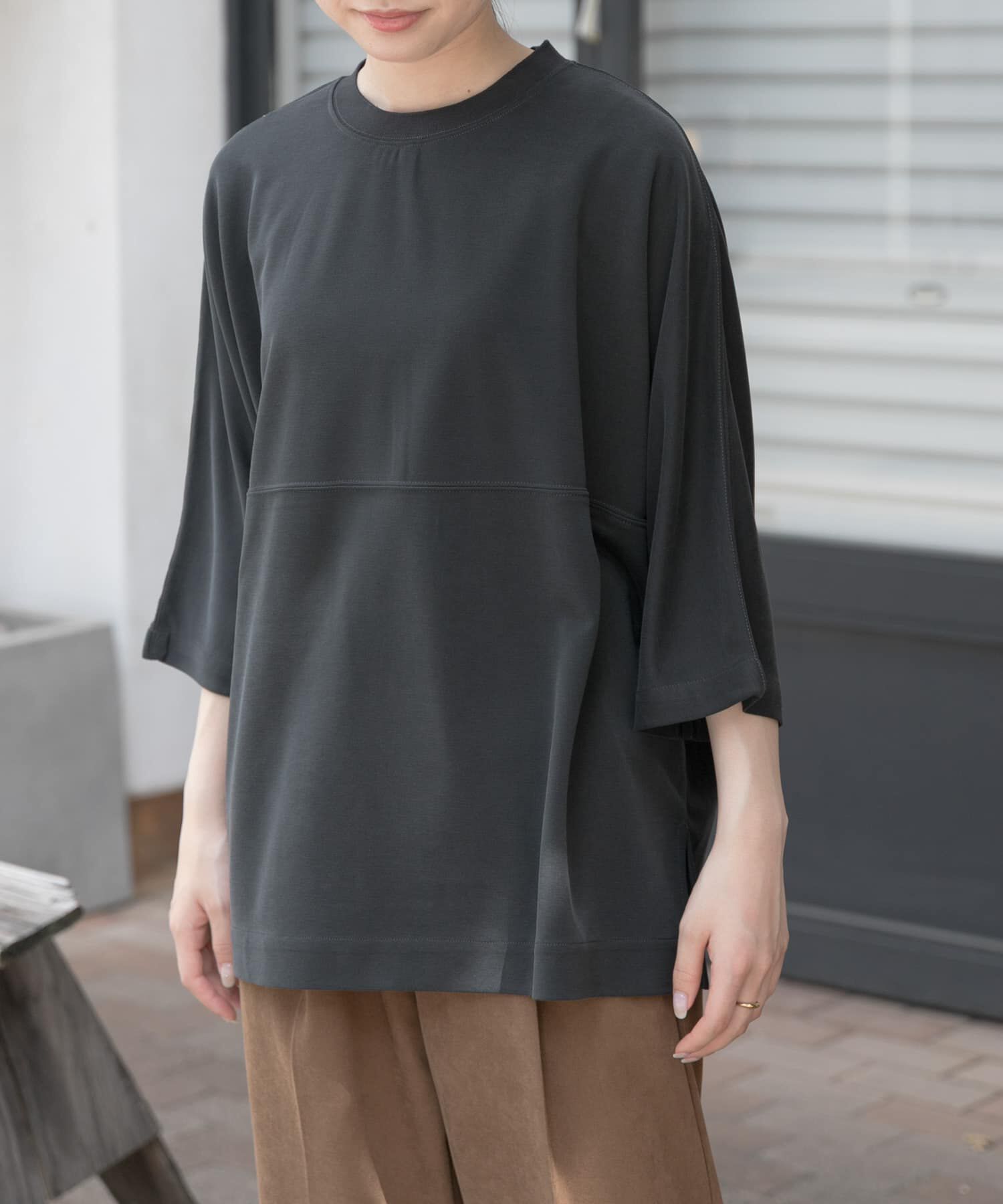 URBAN RESEARCH DOORS「FORK&SPOON　モダールカノコTシャツ」|Tシャツ・カットソー|