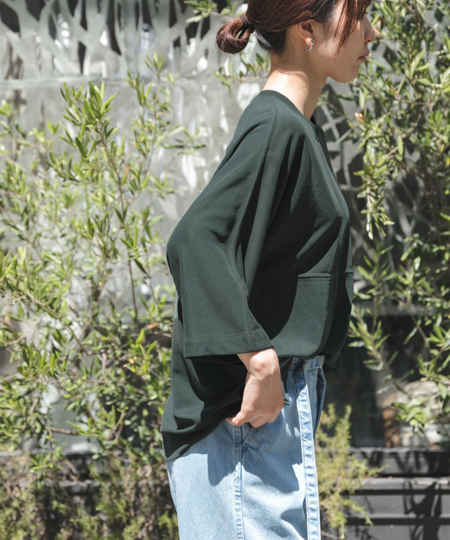 URBAN RESEARCH DOORS「FORK&SPOON　モダールカノコTシャツ」|Tシャツ・カットソー|