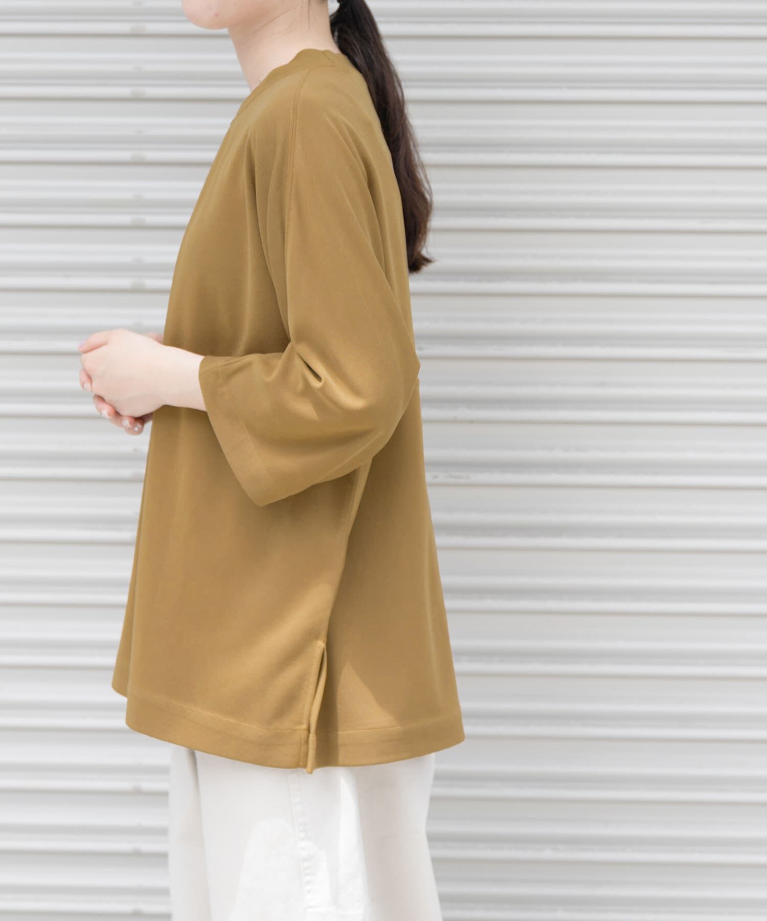 URBAN RESEARCH DOORS「FORK&SPOON　モダールカノコTシャツ」|Tシャツ・カットソー|