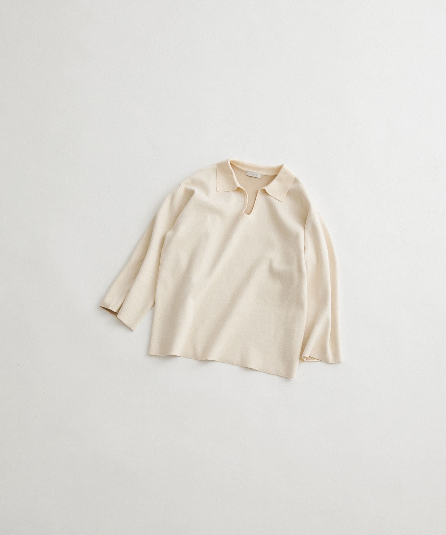 LAATO「sweat style polo knit」|ニット・セーター|