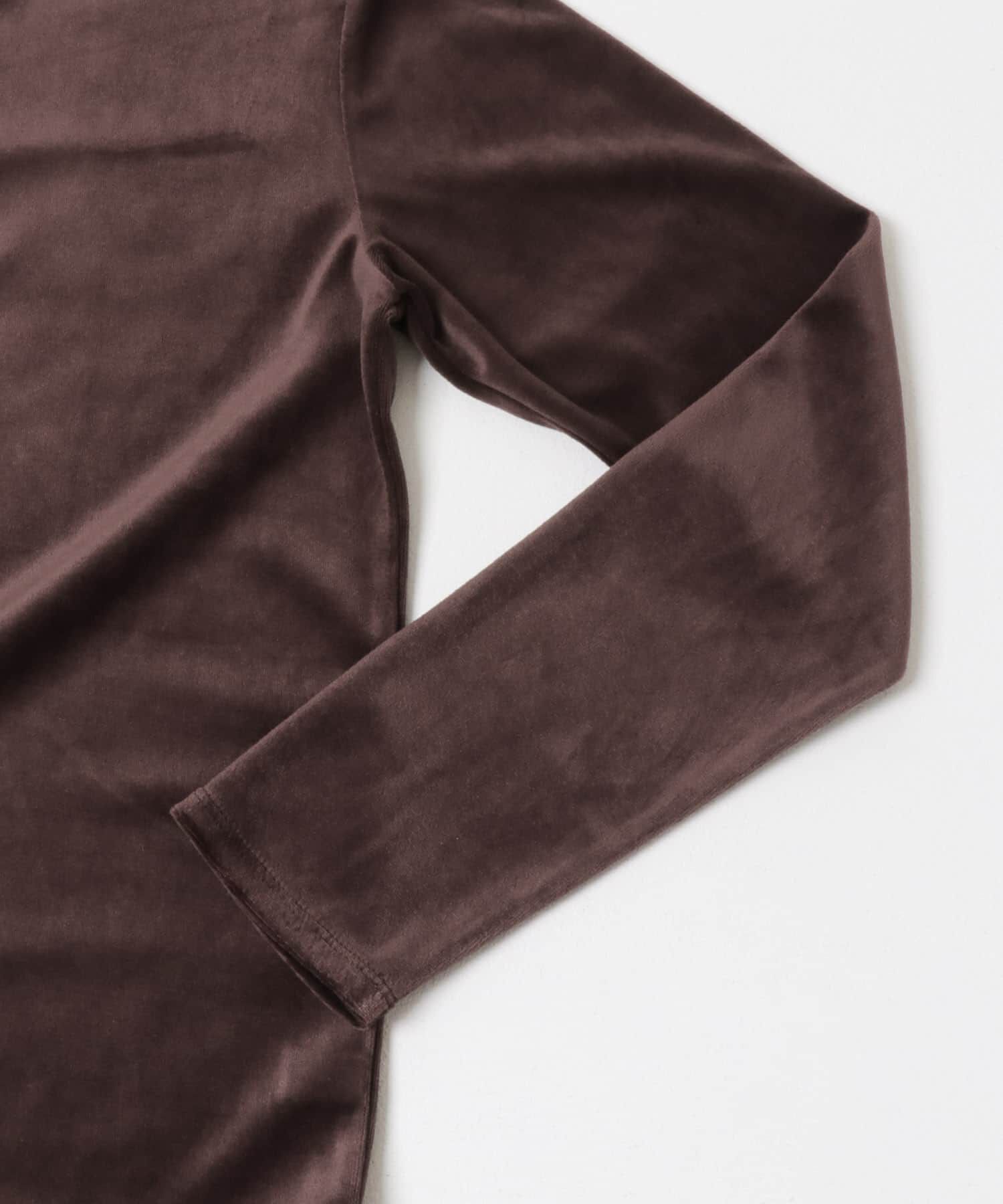 Sonny Label 「『UR TECH』ベロアヘンリーネックプルオーバー」|Tシャツ・カットソー|
