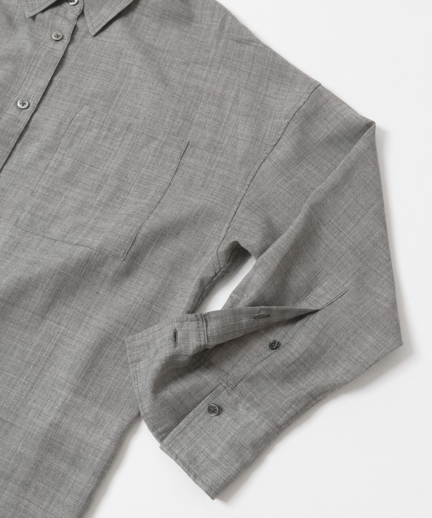 URBAN RESEARCH「シアーウールレギュラーカラーシャツ」|シャツ・ブラウス|