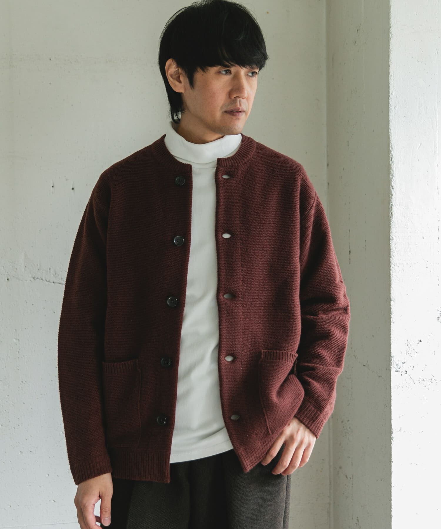 URBAN RESEARCH DOORS「Grow Organic タートルネックTシャツ」|Tシャツ・カットソー|