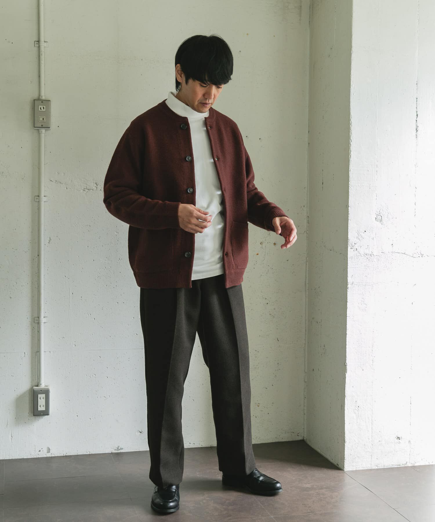 URBAN RESEARCH DOORS「Grow Organic タートルネックTシャツ」|Tシャツ・カットソー|