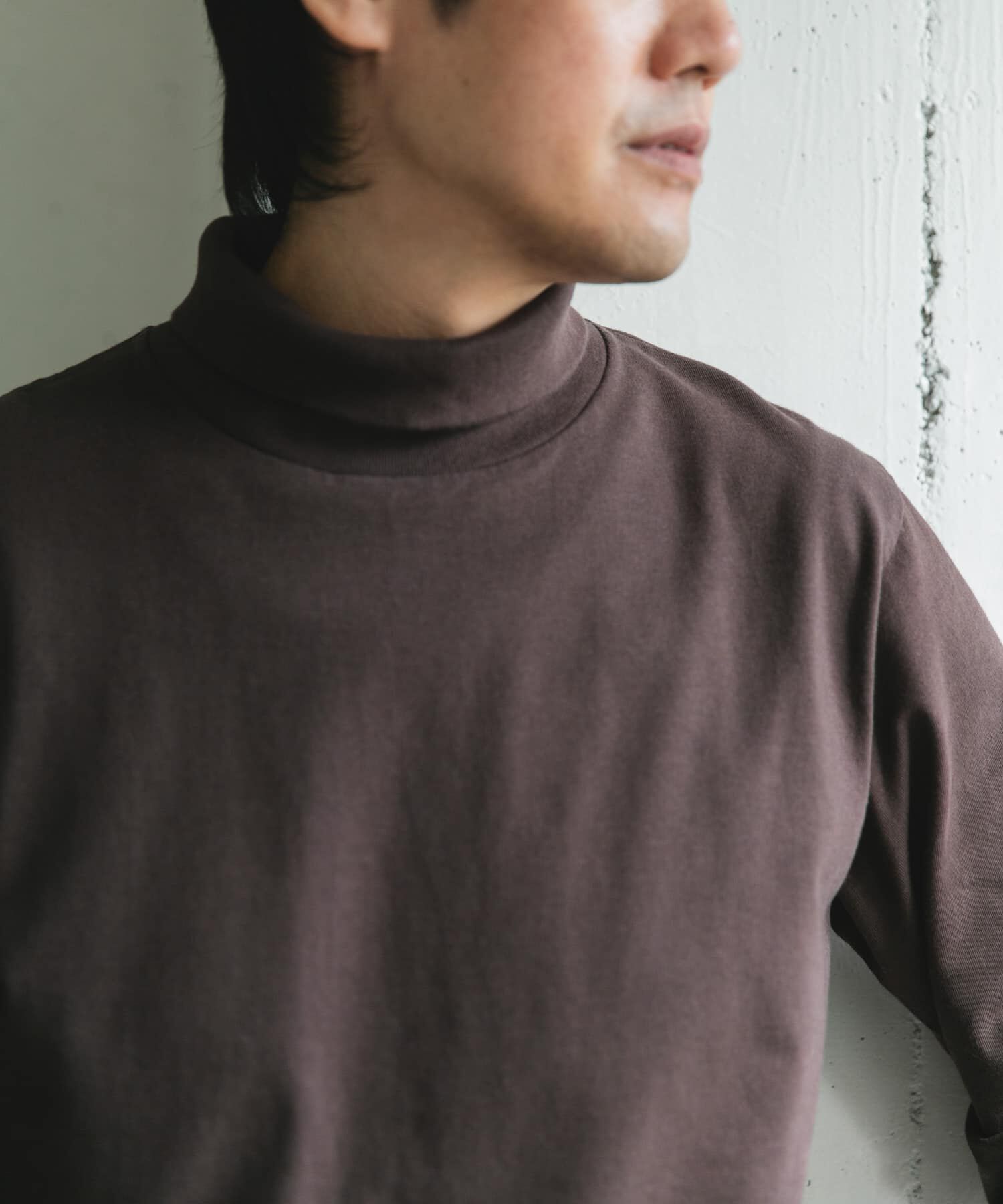 URBAN RESEARCH DOORS「Grow Organic タートルネックTシャツ」|Tシャツ・カットソー|