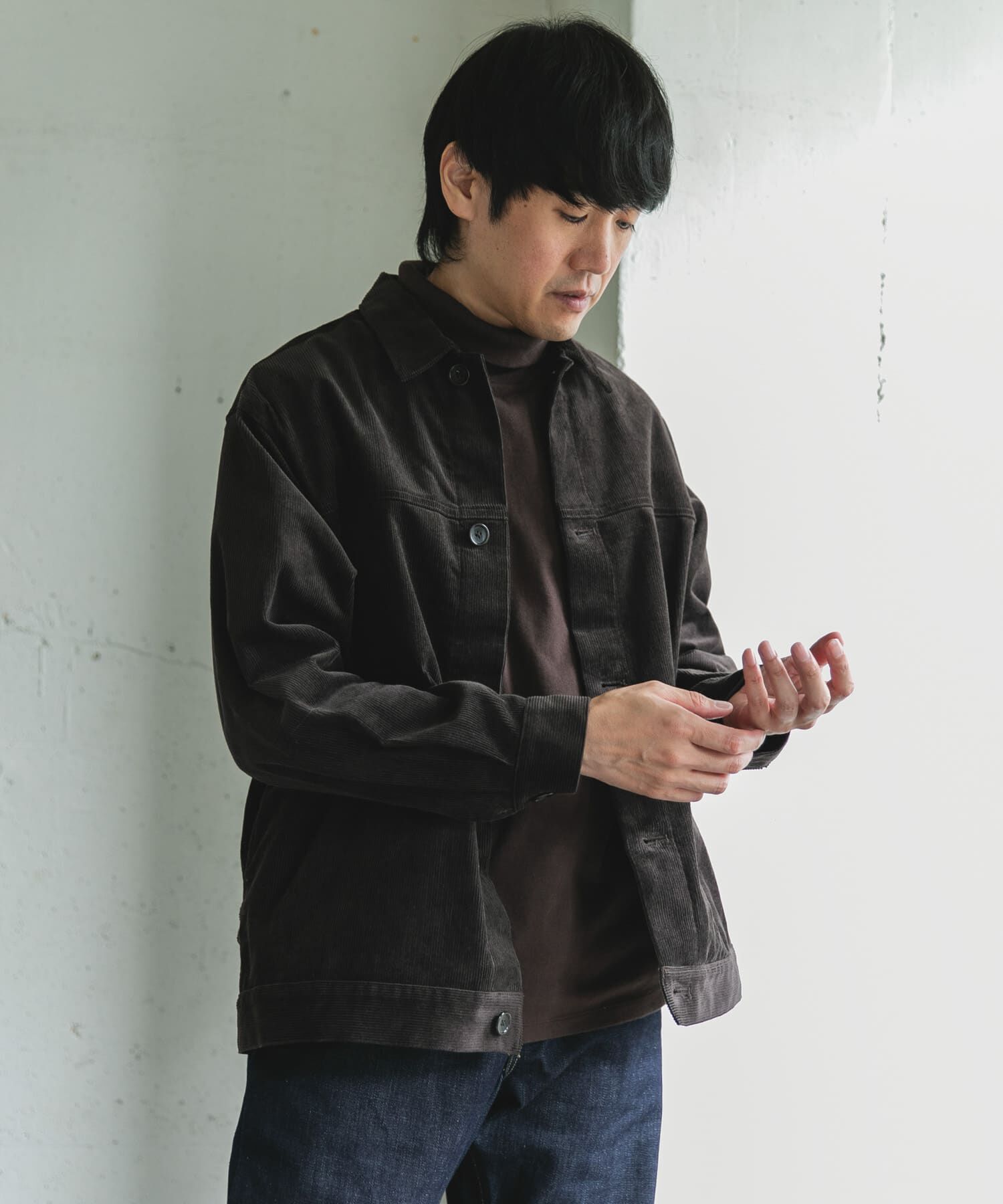 URBAN RESEARCH DOORS「Grow Organic タートルネックTシャツ」|Tシャツ・カットソー|