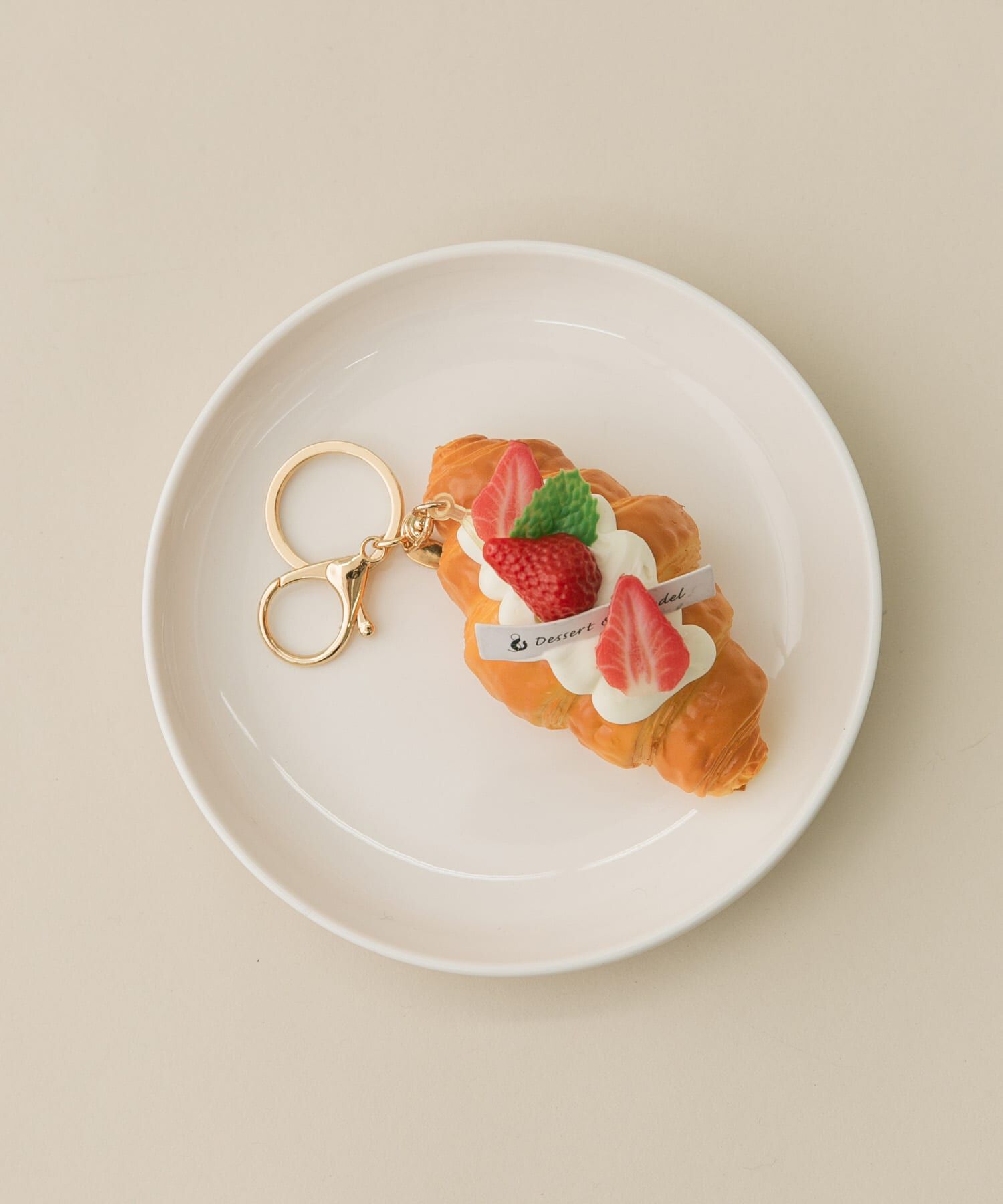 SMELLY「スイーツモチーフキーチェーン」|チャーム・キーホルダー|ベージュ系その他