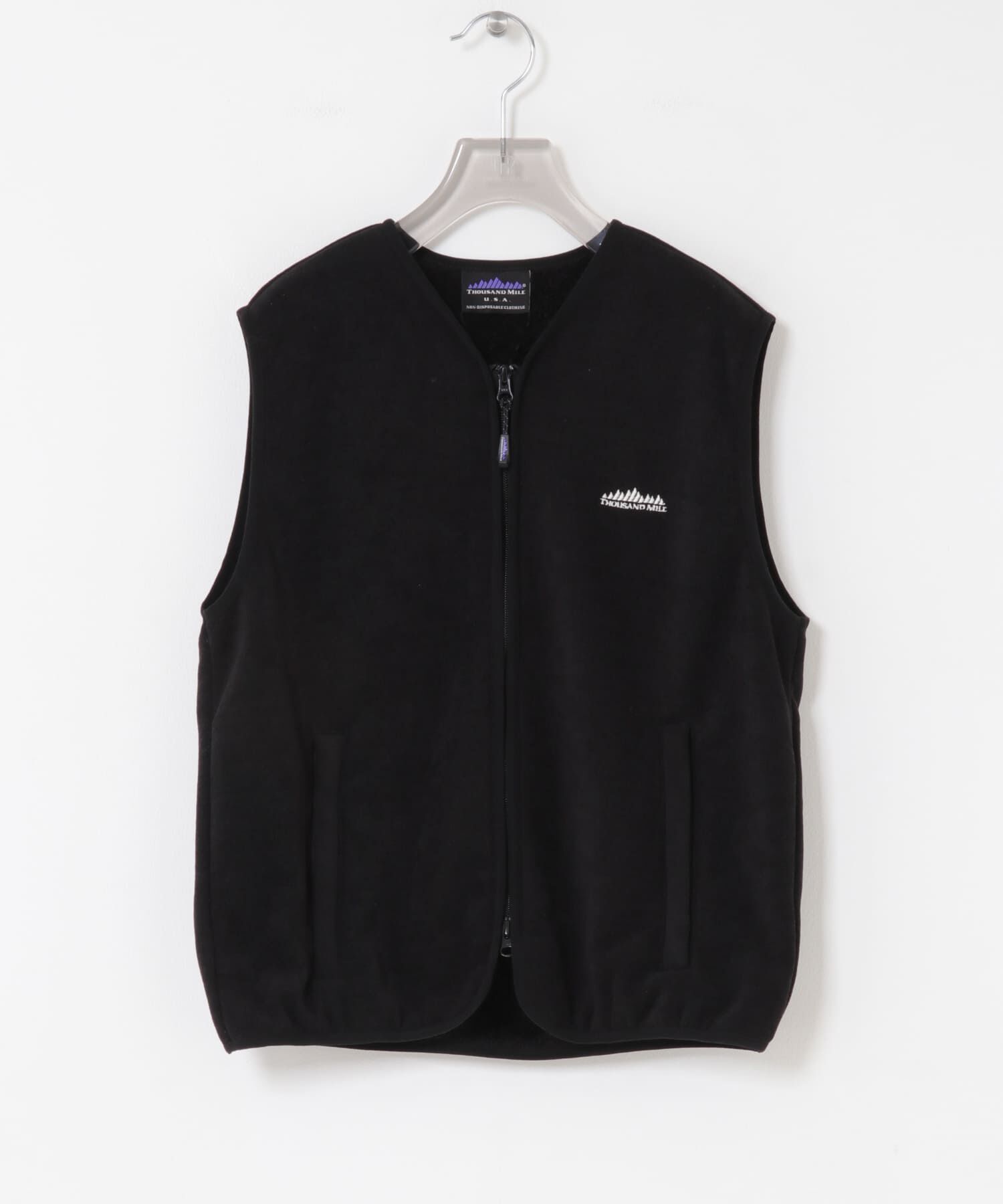 URBAN RESEARCH「『別注』THOUSAND MILE&times;URBAN RESEARCH　KNIT FREECE ZIP VEST」|ベスト・ジレ|
