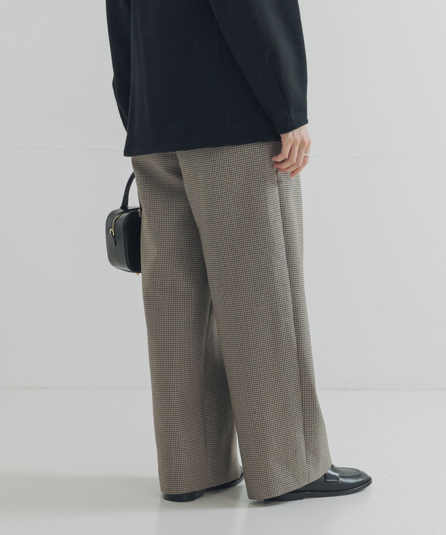URBAN RESEARCH「ウールブレンドチェックワイドパンツ」|その他|