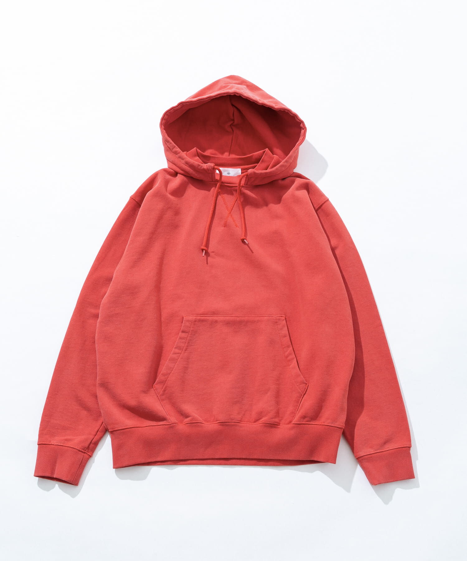 Sonny Label 「ヴィンテージライク後付フードパーカー」|パーカー|レッド