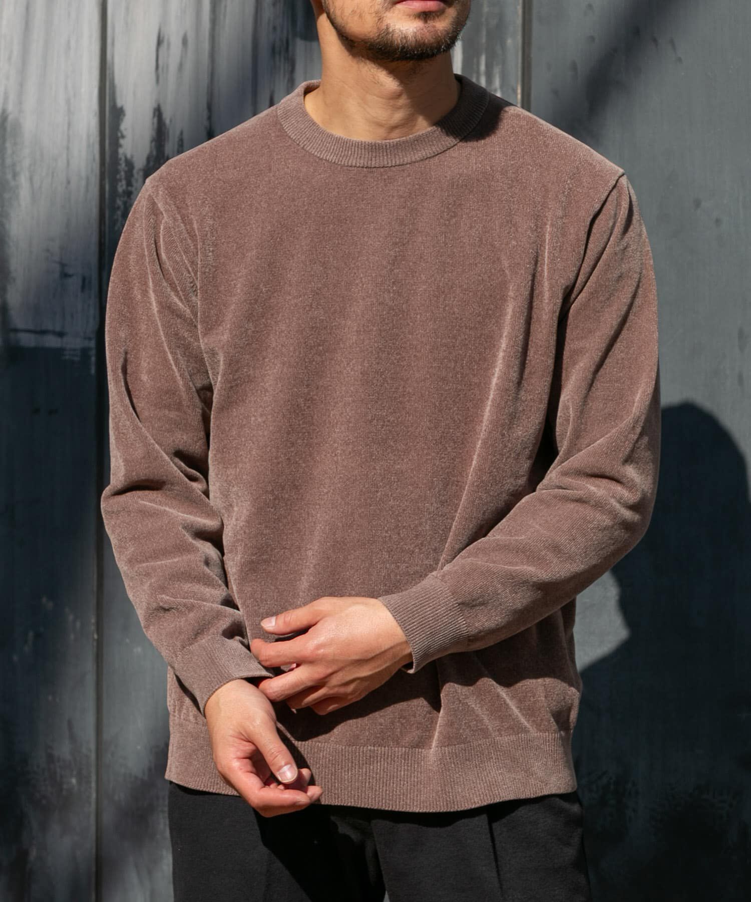 URBAN RESEARCH ROSSO「『XLサイズあり』モールクルーネックニット」|ニット・セーター|