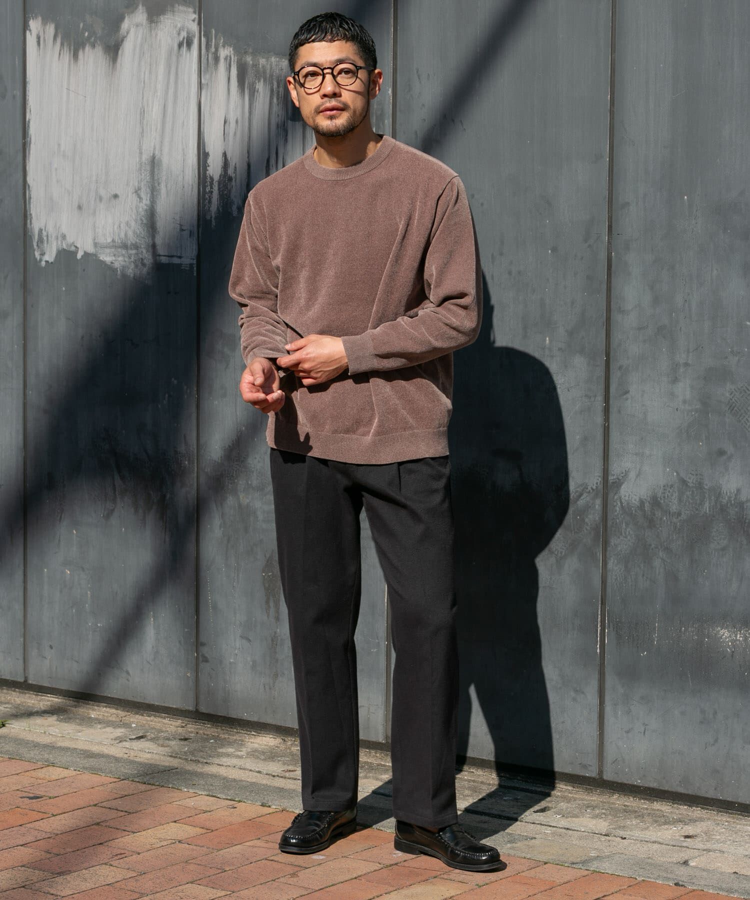 URBAN RESEARCH ROSSO「『XLサイズあり』モールクルーネックニット」|ニット・セーター|